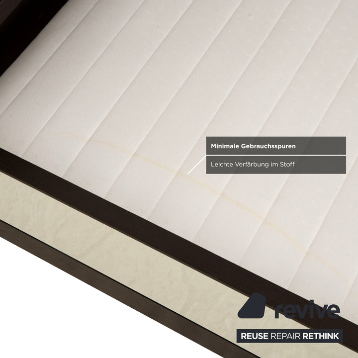 Hülsta Luceta Holz Bett Schwarz Nachttische Schubladen