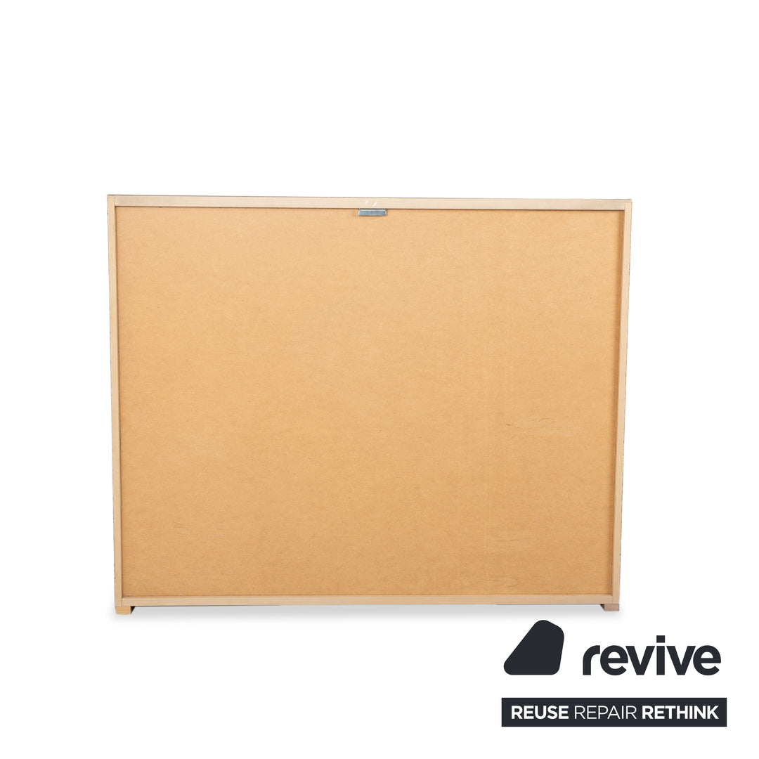 Hülsta Luceta Holz Sideboard Weiß Dunkelbraun Creme