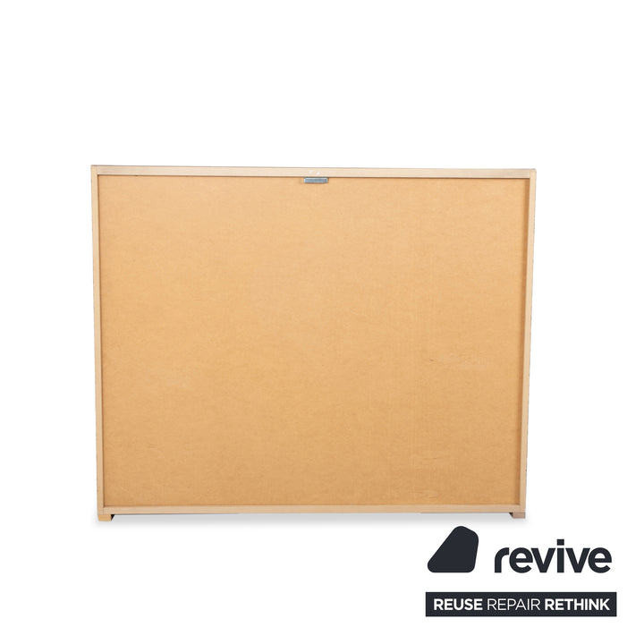 Hülsta Luceta Holz Sideboard Weiß Dunkelbraun Creme