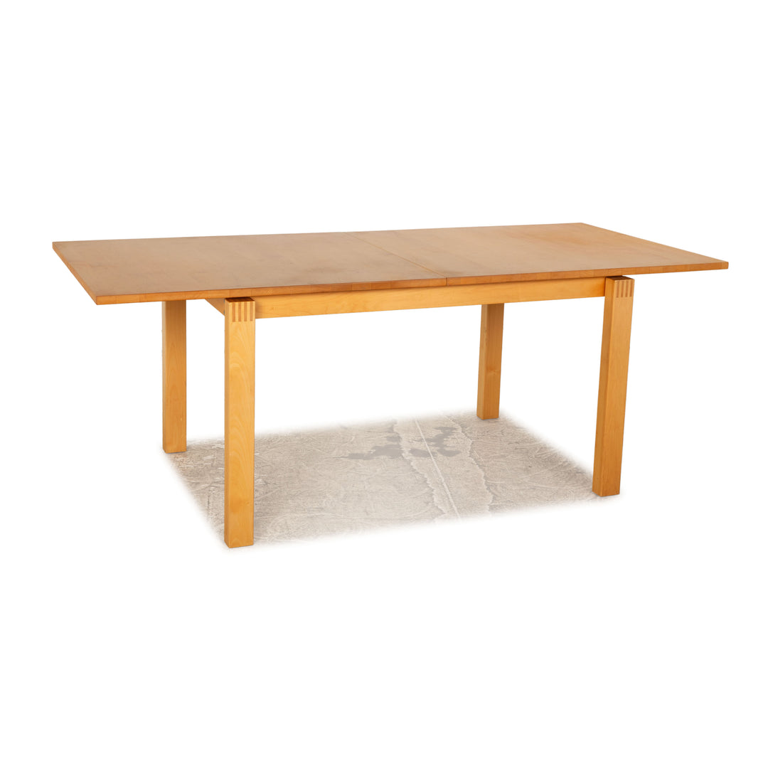 Hülsta Now 3 wooden dining table alder brown extendable 200/245 x 76 x 90 cm