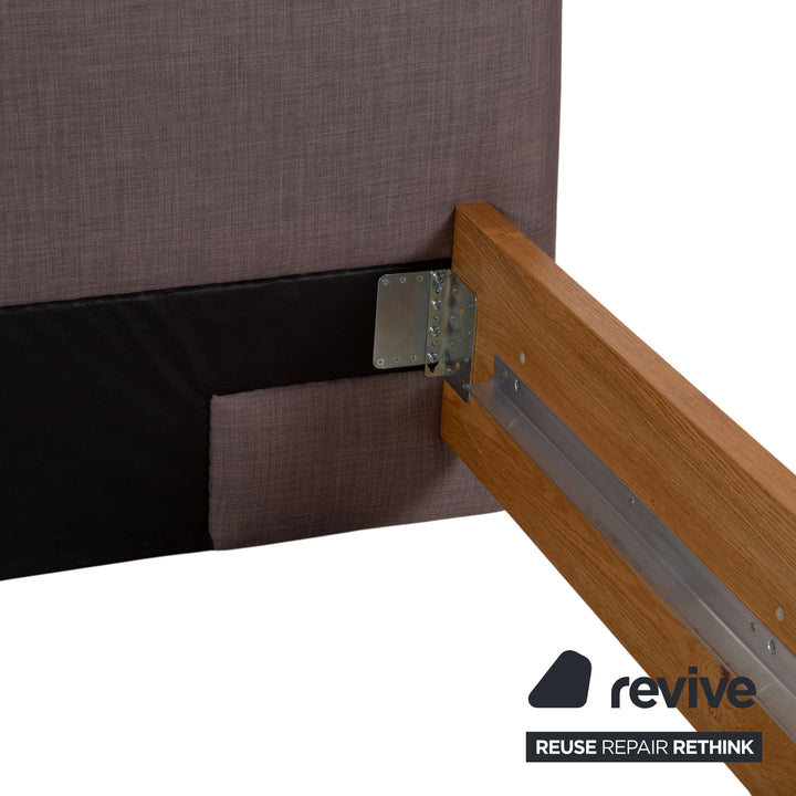 Hülsta Now! Houten bed bruin slaapkamer