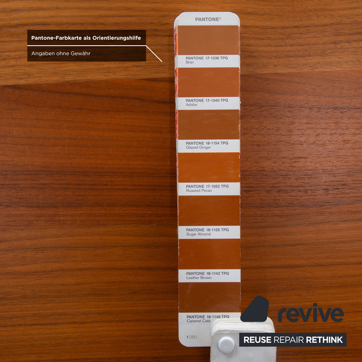 Hülsta T70 Holz Esstisch Braun Chrom Beine 140 x 80 cm