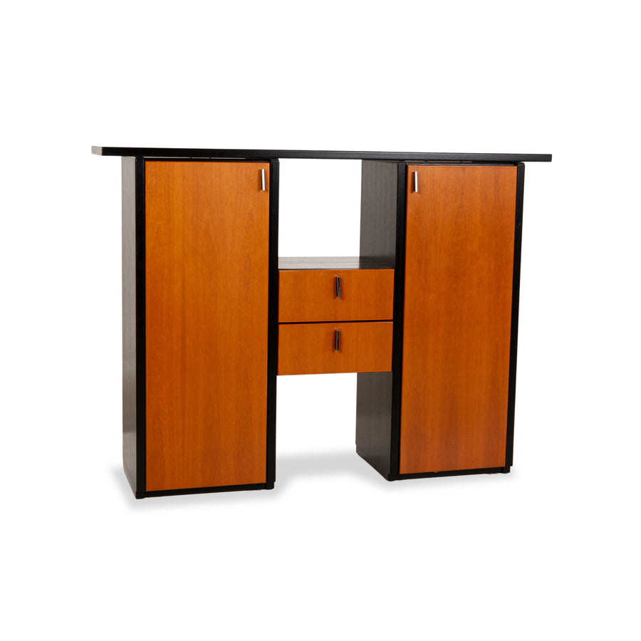 Hülsta Venti Holz Sideboard Braun Schwarz