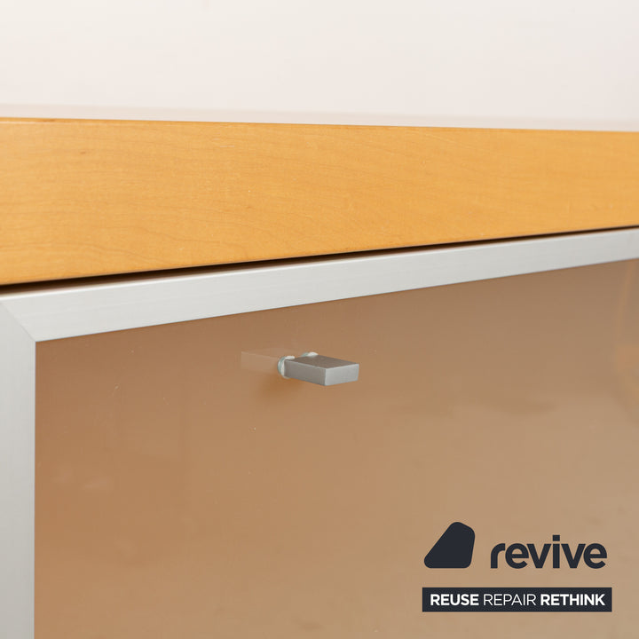 Hülsta Xelo Holz Glas Sideboard Braun