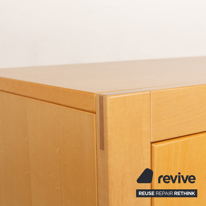 Buffet Hülsta Xelo en bois et verre marron