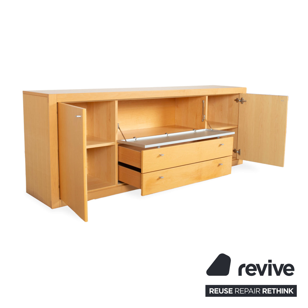 Hülsta Xelo Holz Sideboard Kommode Braun Hellbraun