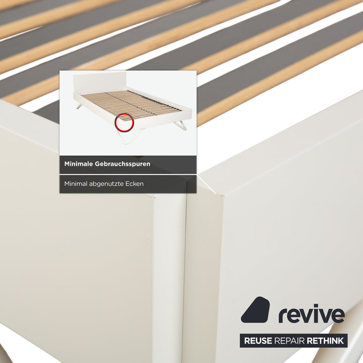 Interlübke Algo Holz Bett Weiß 120 x 200 cm