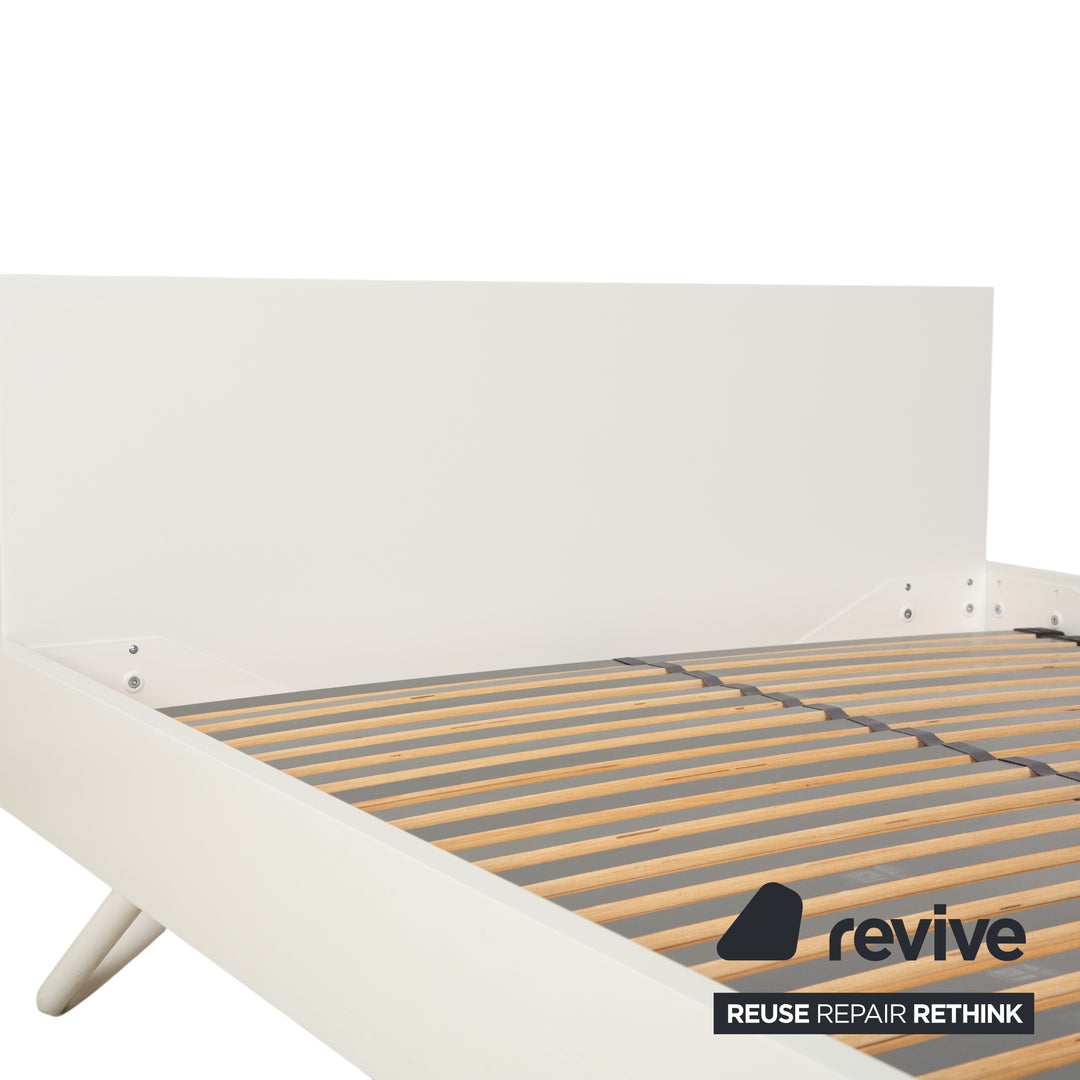 Interlübke Algo Holz Bett Weiß 120 x 200 cm