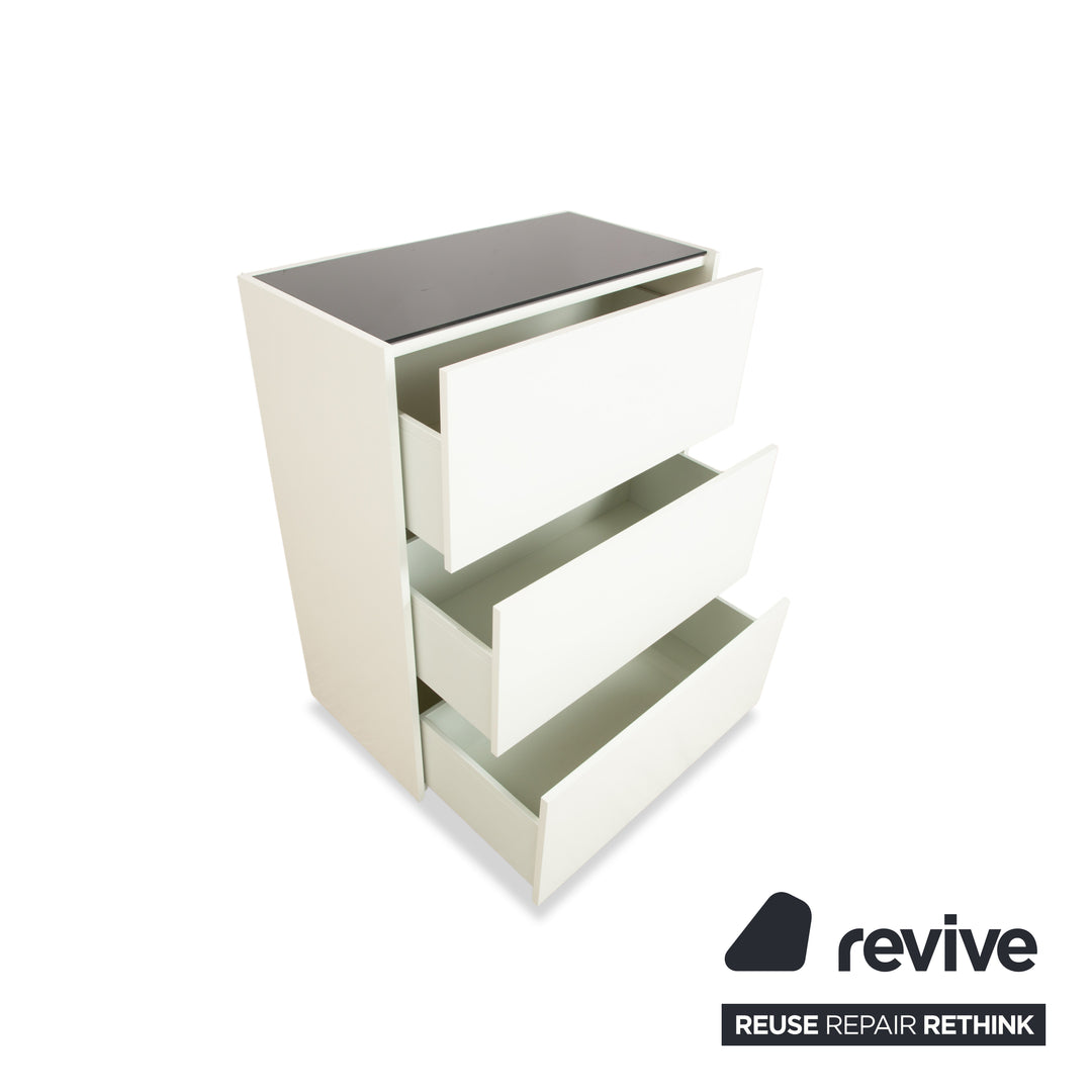 Interlübke Cube 2x Sideboard Wood White Chest of Drawers