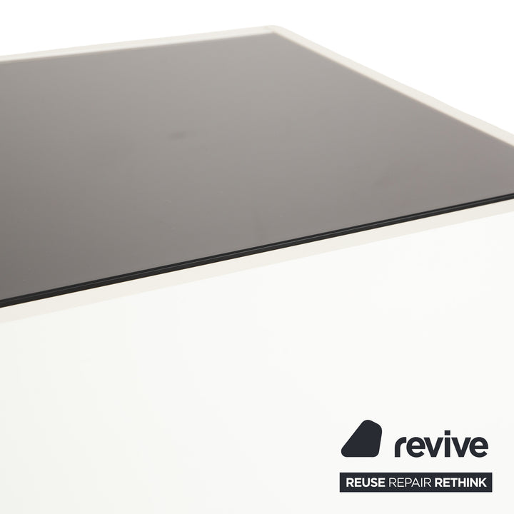 Interlübke Cube 2x Buffet Bois Blanc Commode