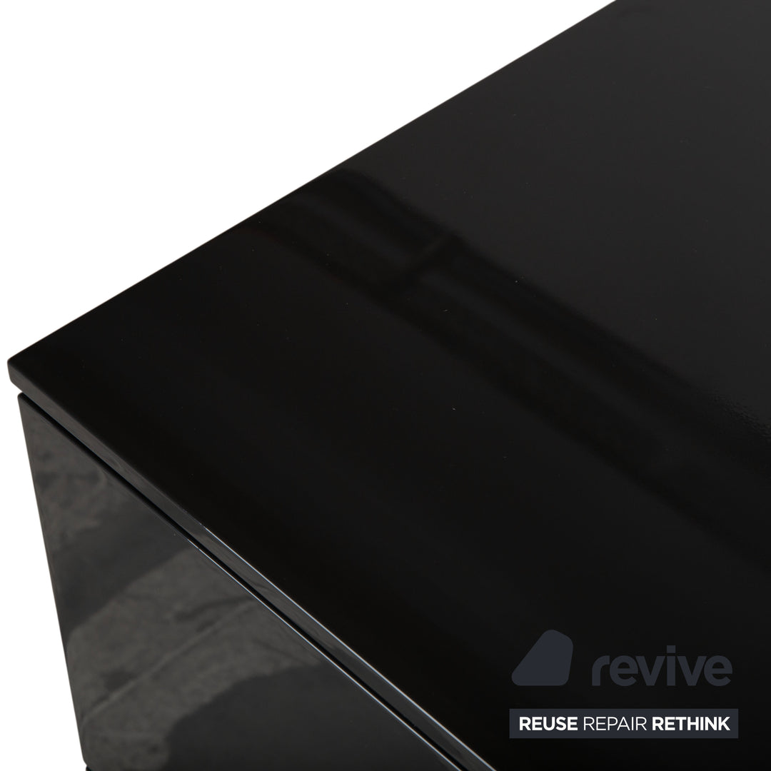 Interlübke Cube Change Sideboard Wood Grey Anthracite High Gloss