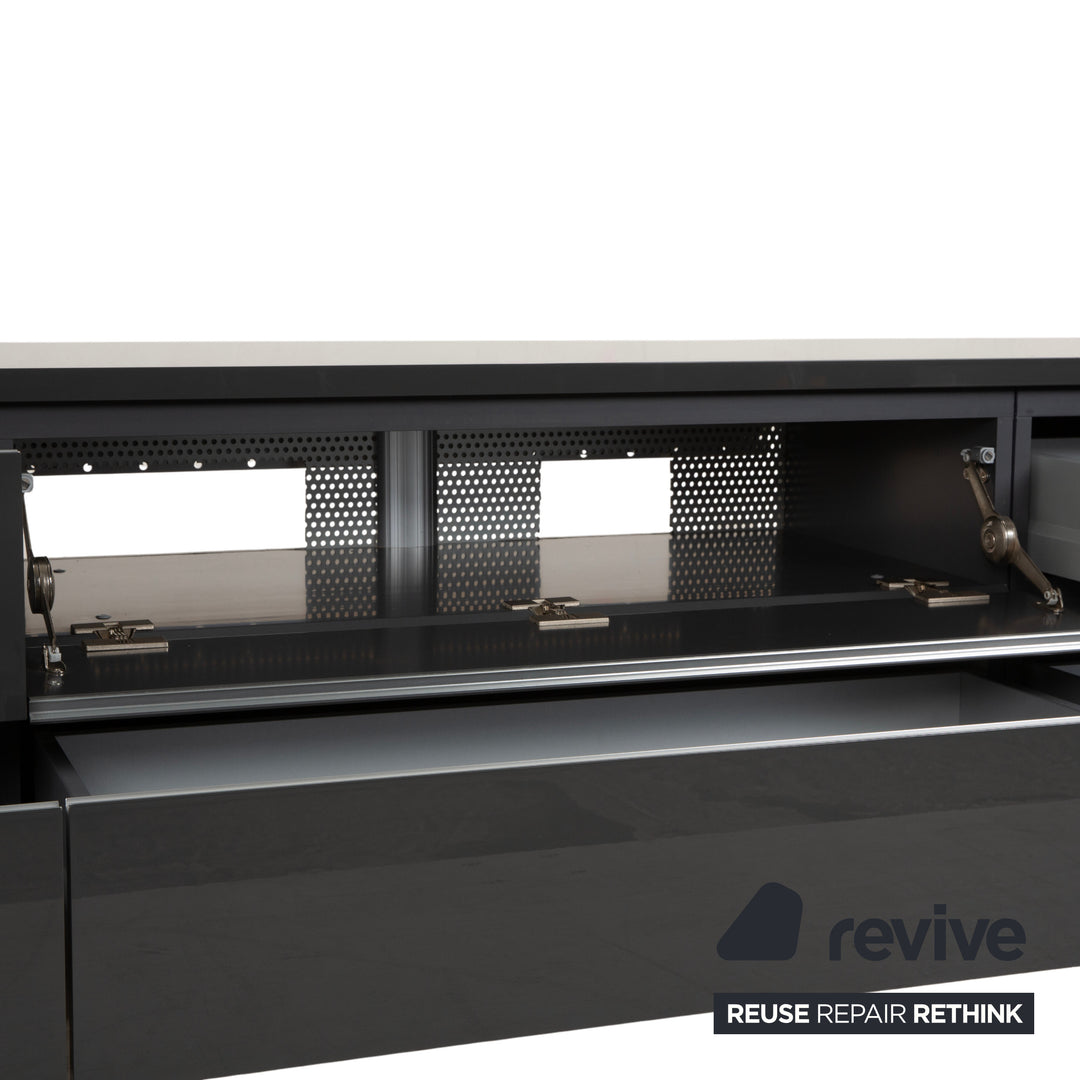 Interlübke Cube Holz Sideboard Grau TV Board