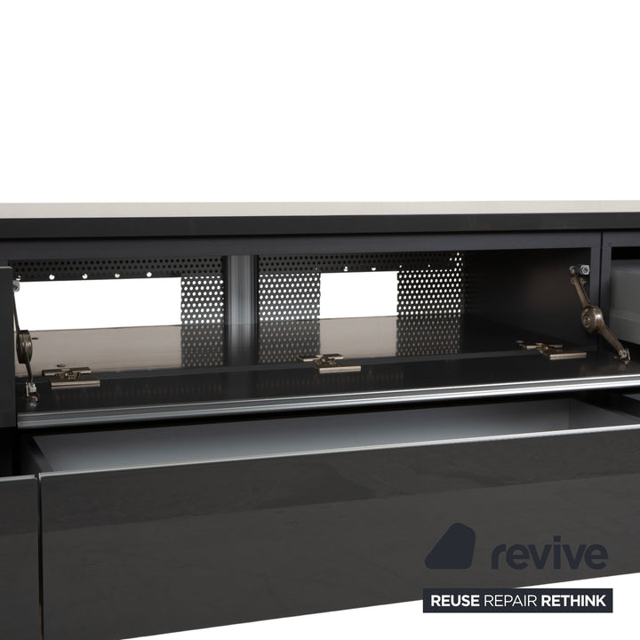 Interlübke Cube Holz Sideboard Grau TV Board