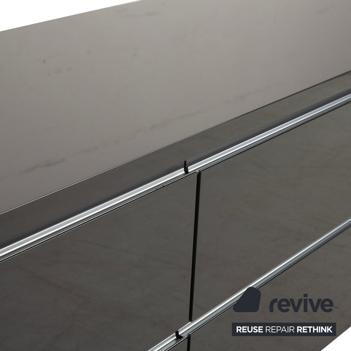 Interlübke Cube Holz Sideboard Grau TV Board