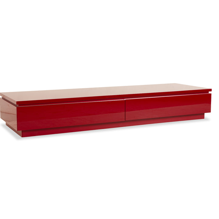 Interlübke Cube Wooden Sideboard Red Lowboard