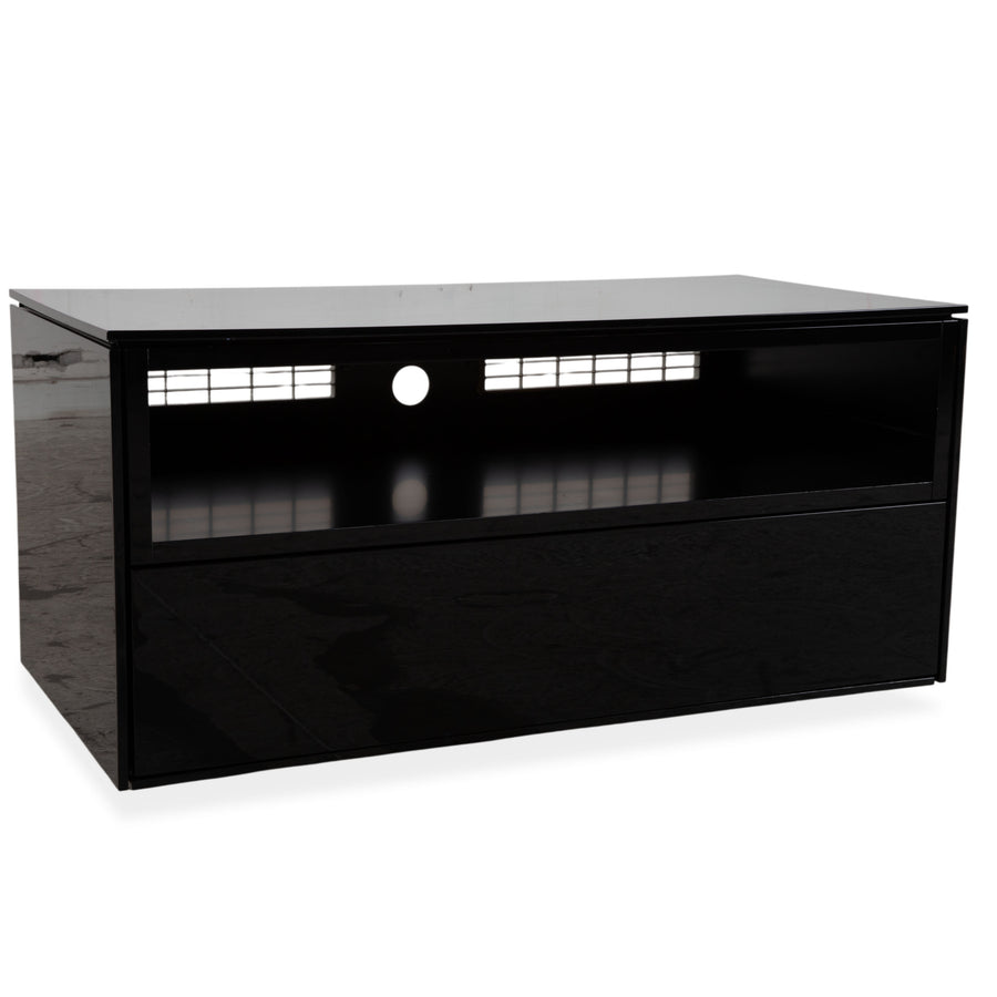 Interlübke Cube Buffet en Bois Noir Lowboard