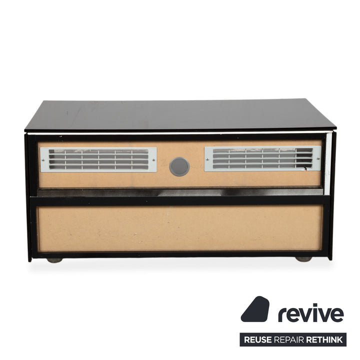 Interlübke Cube Buffet en Bois Noir Lowboard