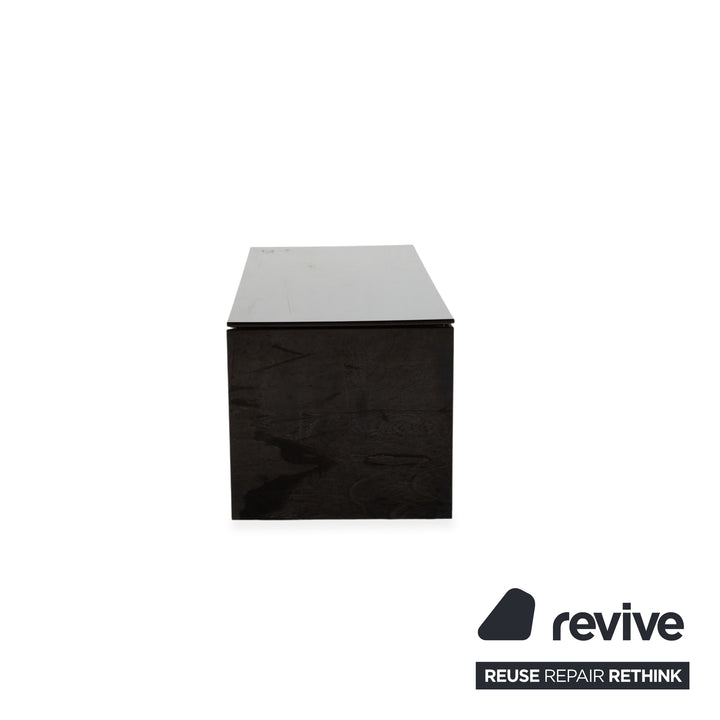 Interlübke Cube Buffet en Bois Noir Lowboard