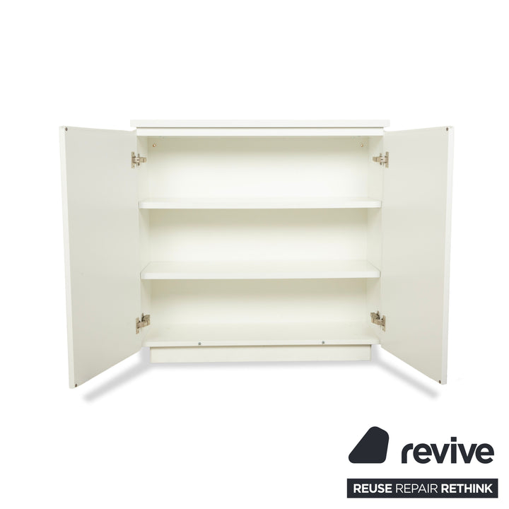 Buffet Cube en bois blanc Interlübke