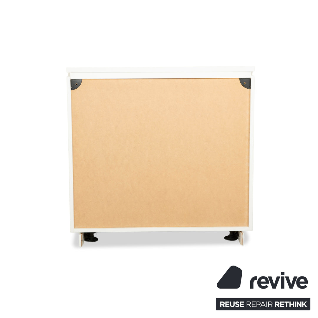 Buffet Cube en bois blanc Interlübke