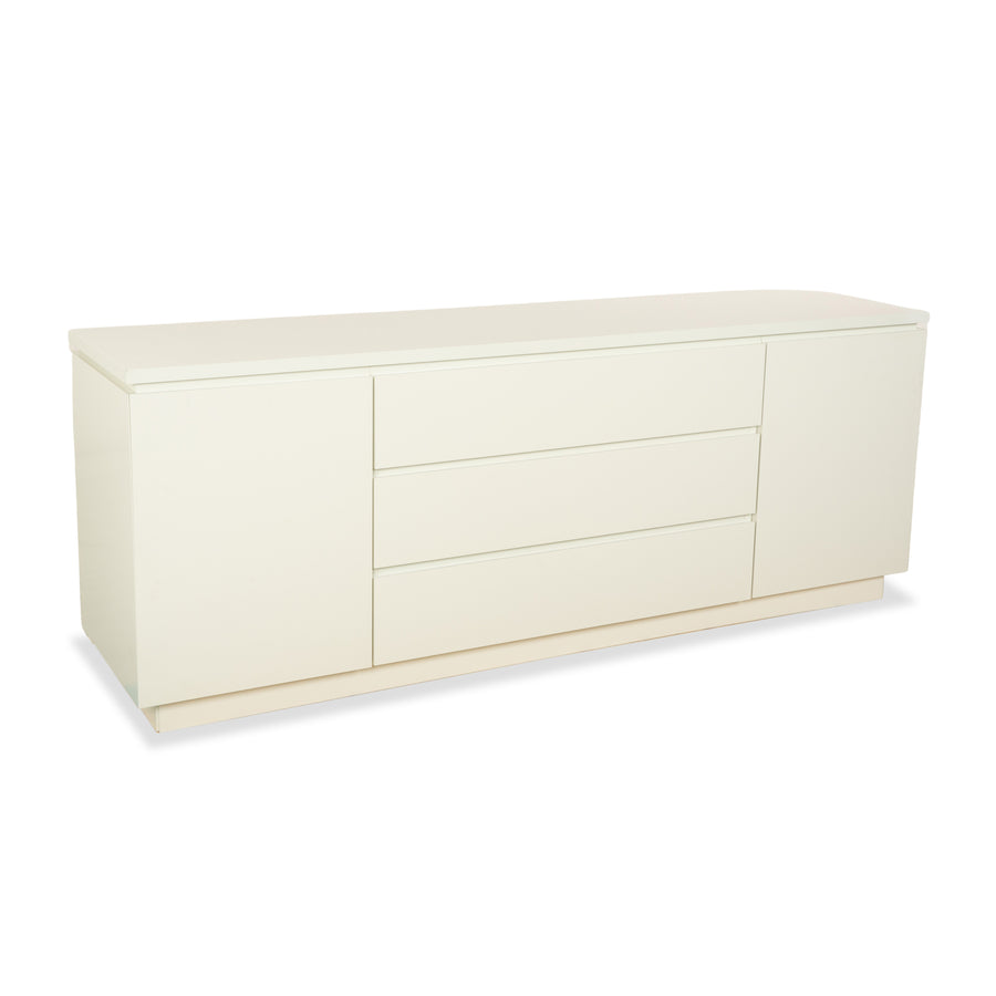 Interlübke Cube Holz Sideboard Weiß Creme