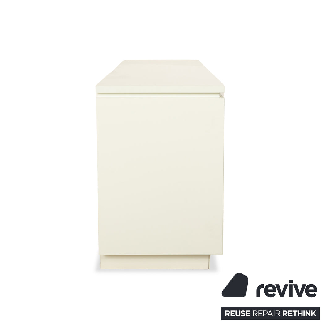 Interlübke Cube Holz Sideboard Weiß Creme