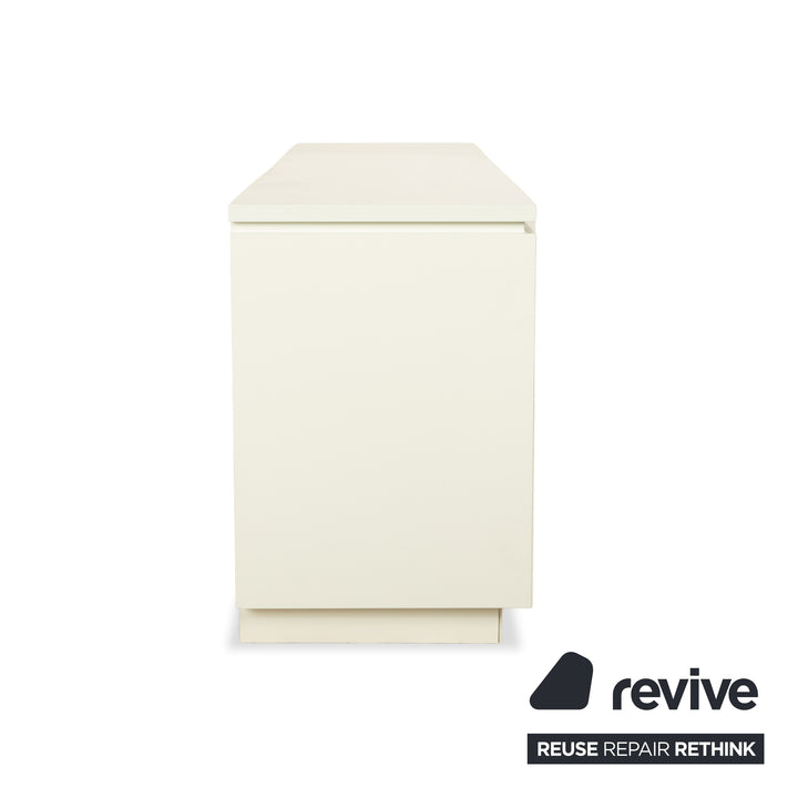 Interlübke Cube Holz Sideboard Weiß Creme