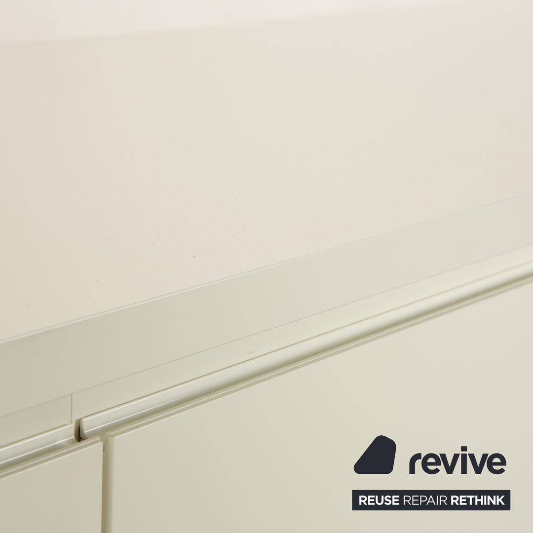 Interlübke Cube Holz Sideboard Weiß Creme