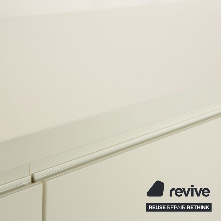 Interlübke Cube Holz Sideboard Weiß Creme