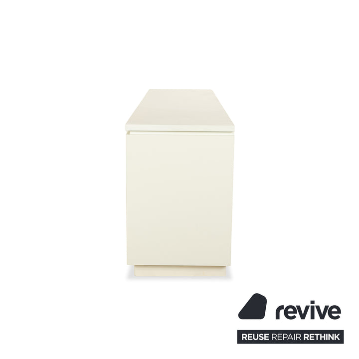 Interlübke Cube Holz Sideboard Weiß Creme