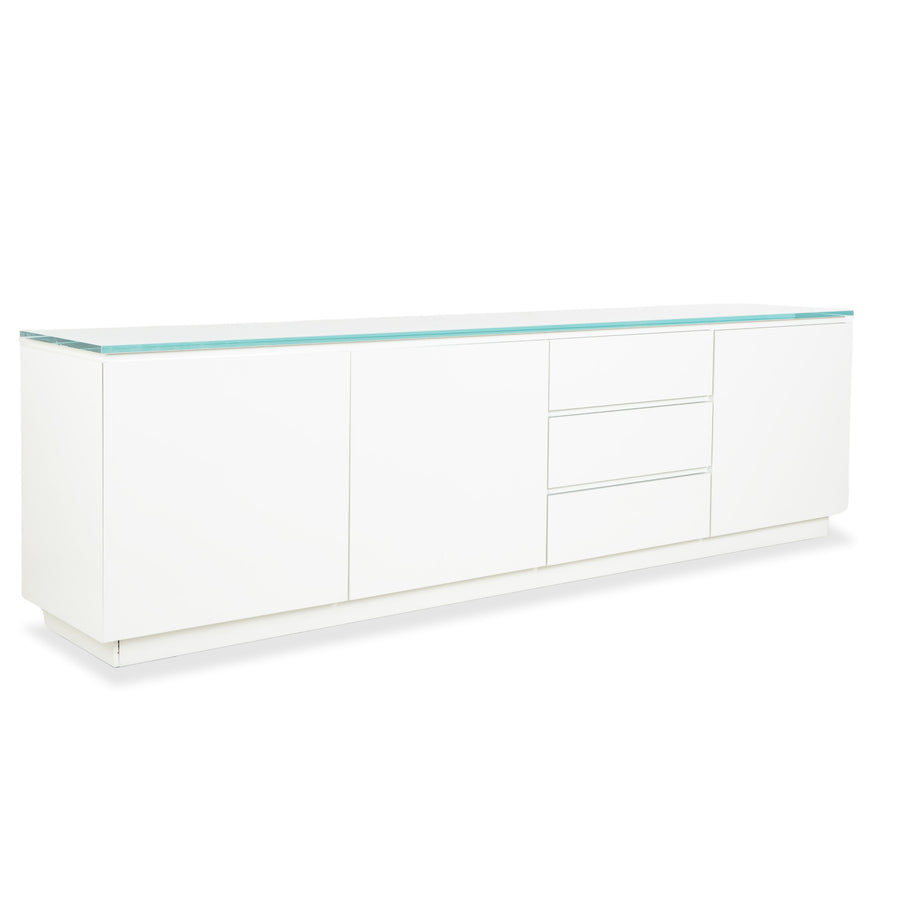 Buffet en bois Interlübke Cube Blanc Crème