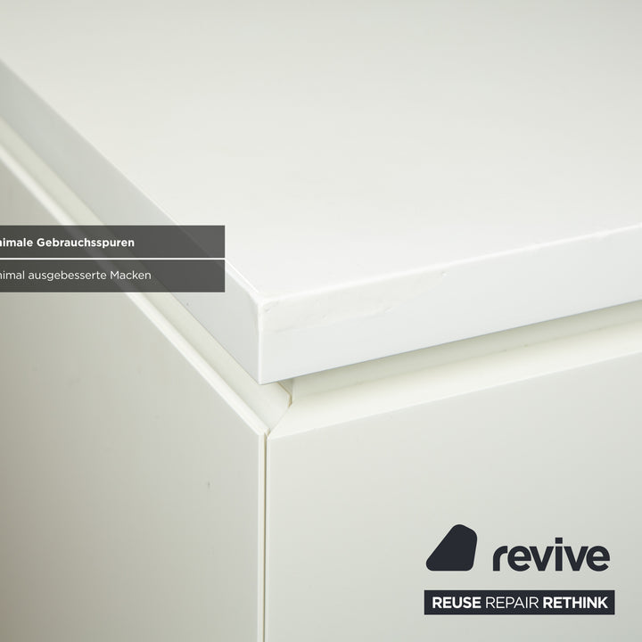 Interlübke Cube Holz Sideboard Weiß Creme