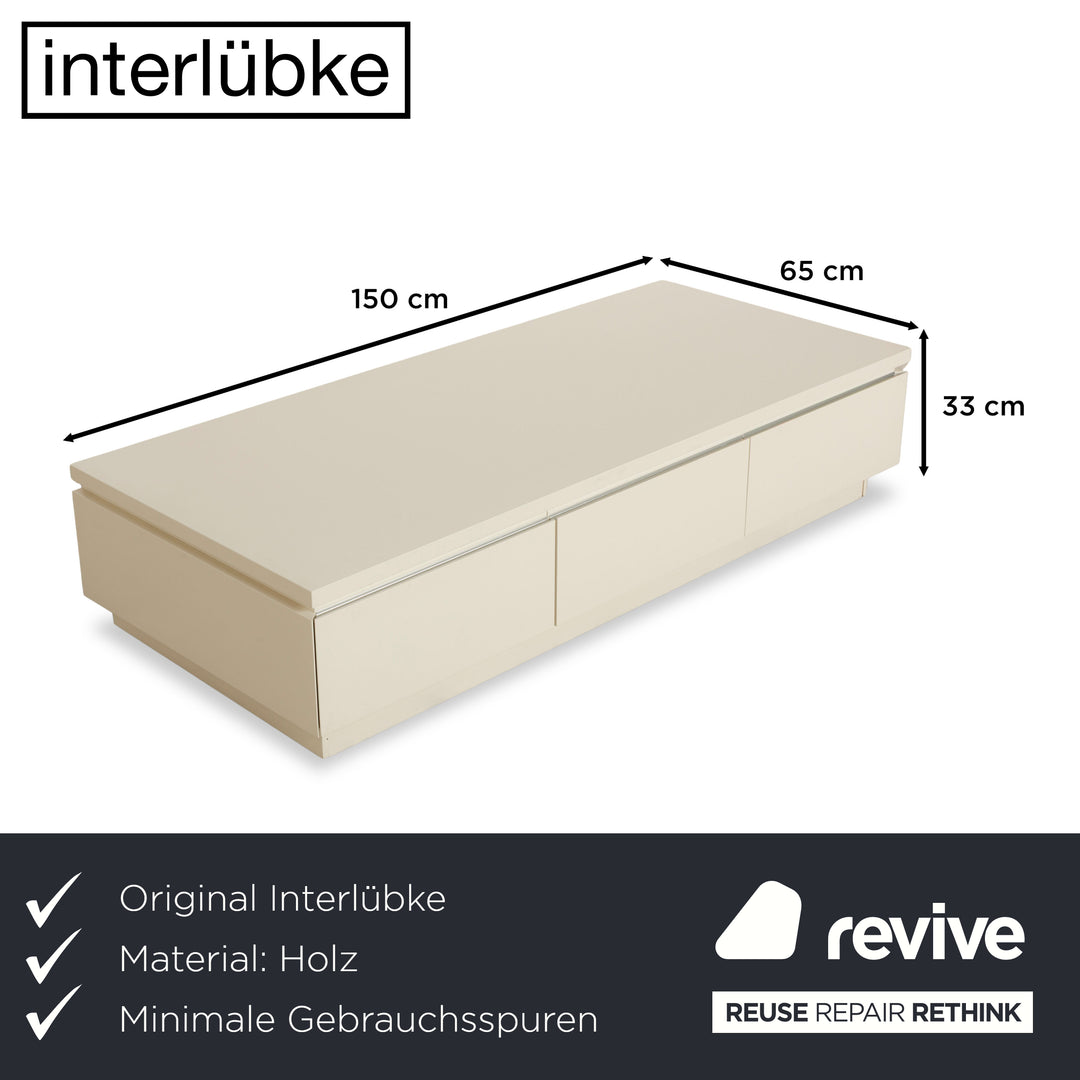 Interlübke Cube Wooden Sideboard White