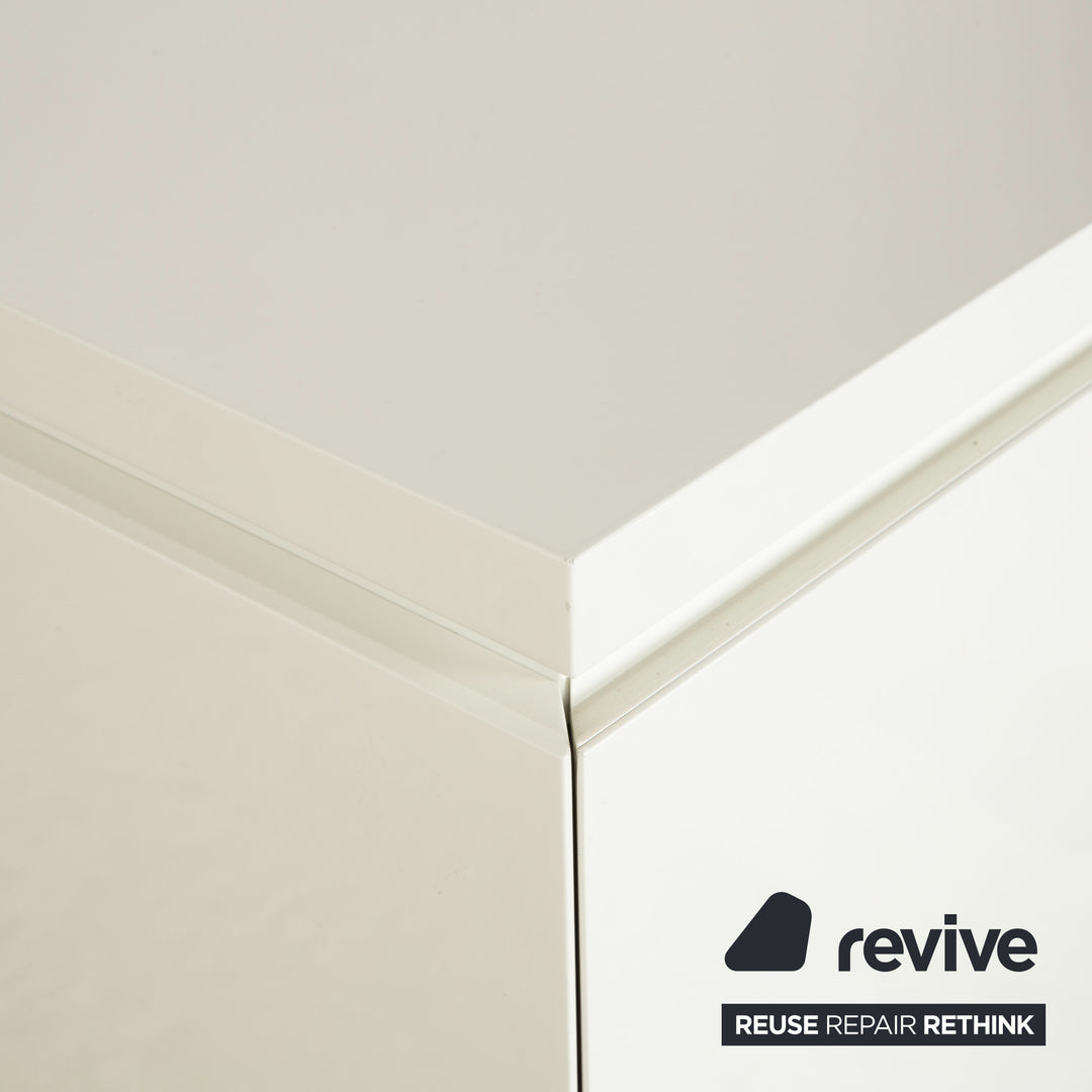 Buffet Cube en bois blanc Interlübke