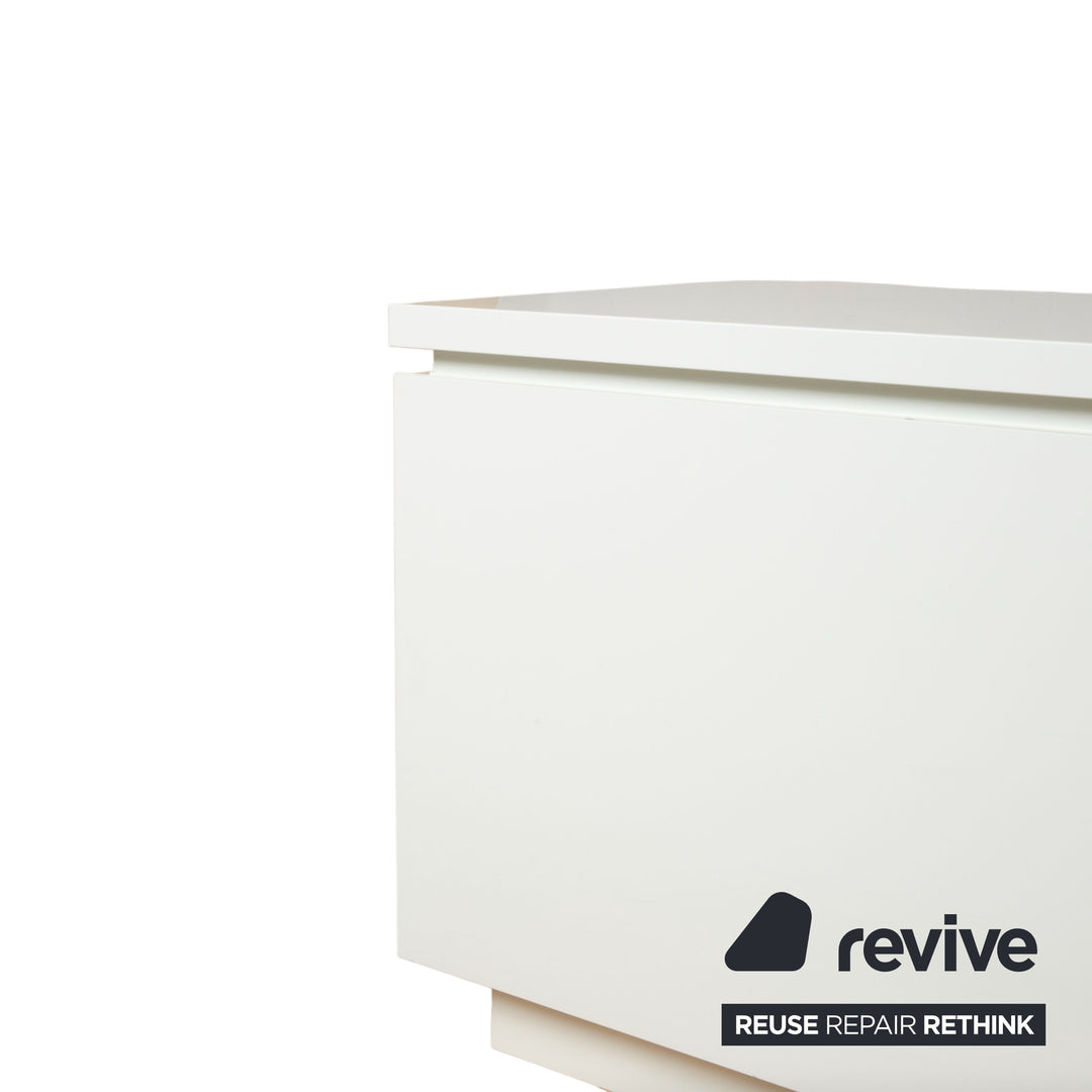 Interlübke Cube Holz Sideboard Weiß Lowboard TV-Board