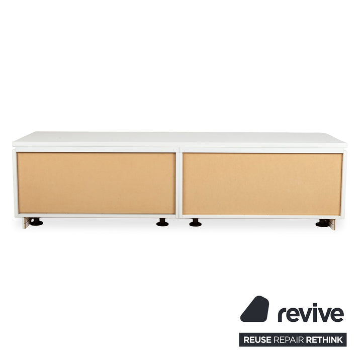 Interlübke Cube Holz Sideboard Weiß Lowboard TV-Board