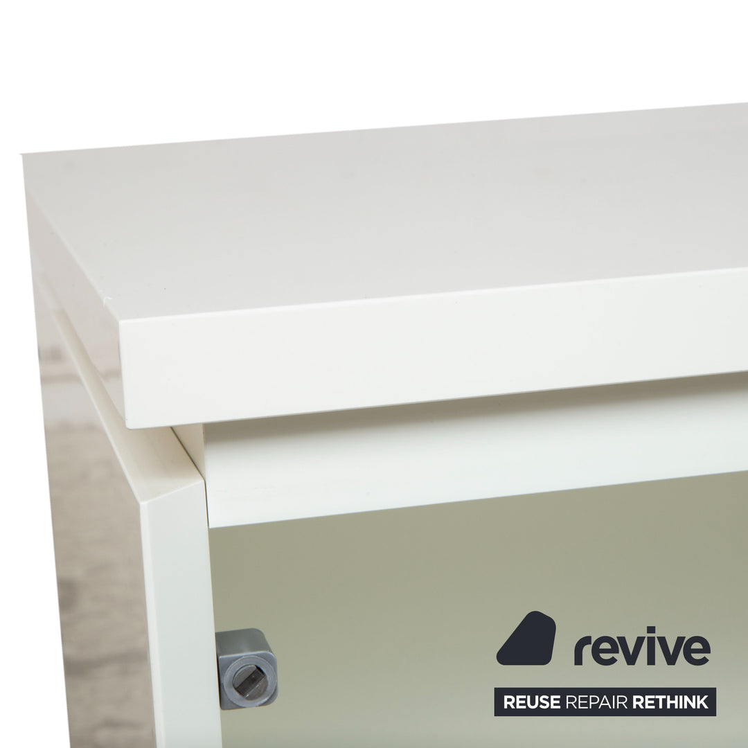 Interlübke Cube Holz Sideboard Weiß Lowboard TV-Board