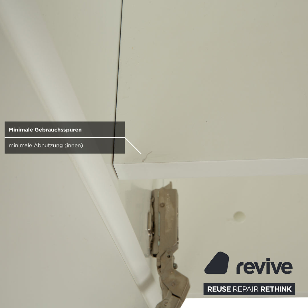 Buffet Cube en bois blanc Interlübke