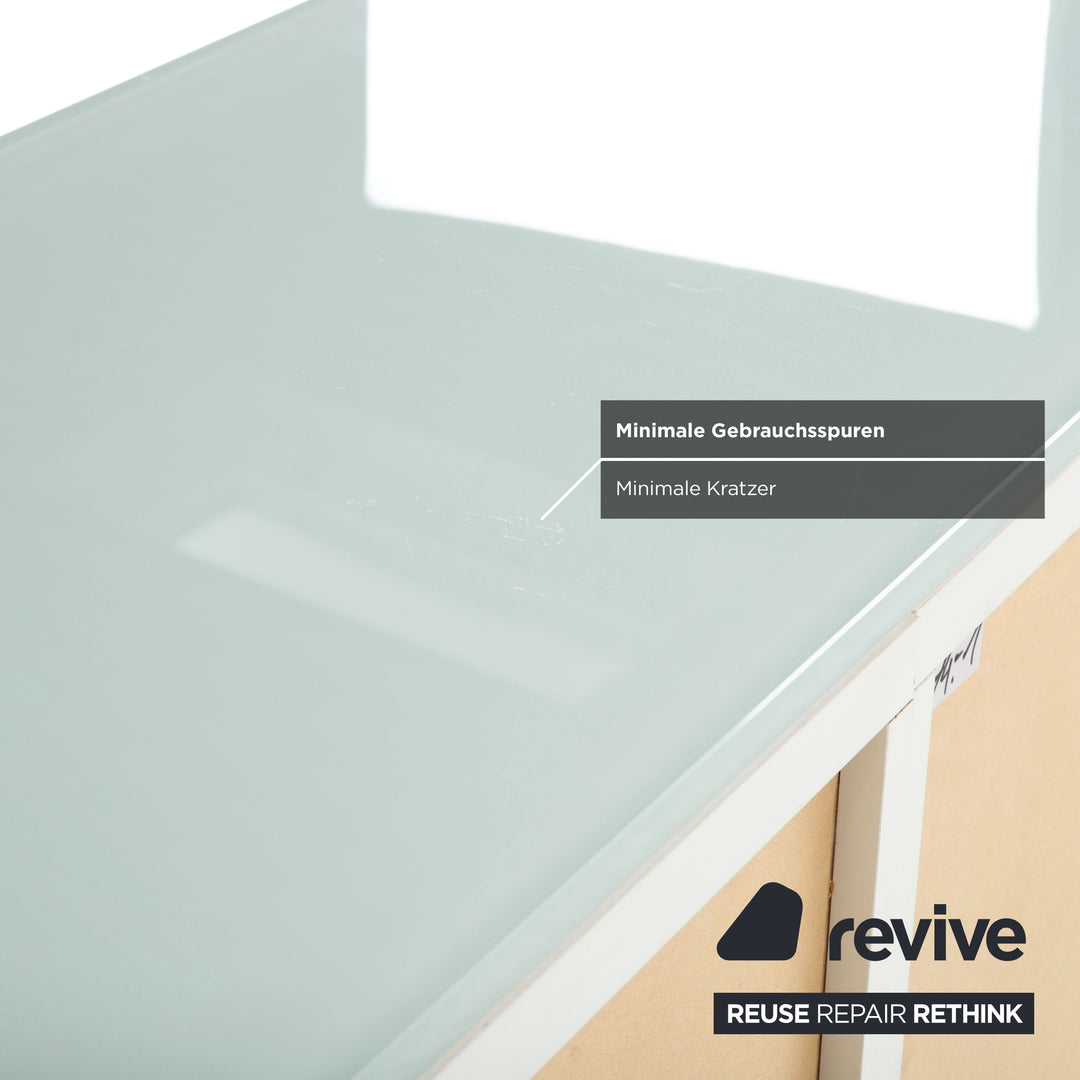 Interlübke Cube Set Sideboard Kommode Weiß hochglänzend Holz