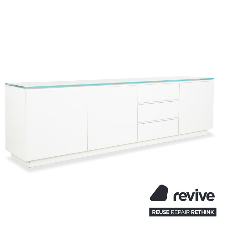 Interlübke Cube Set Sideboard Kommode Weiß hochglänzend Holz