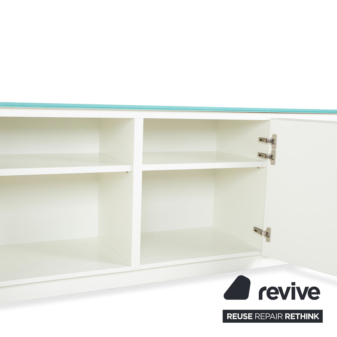 Interlübke Cube Set Sideboard Kommode Weiß hochglänzend Holz