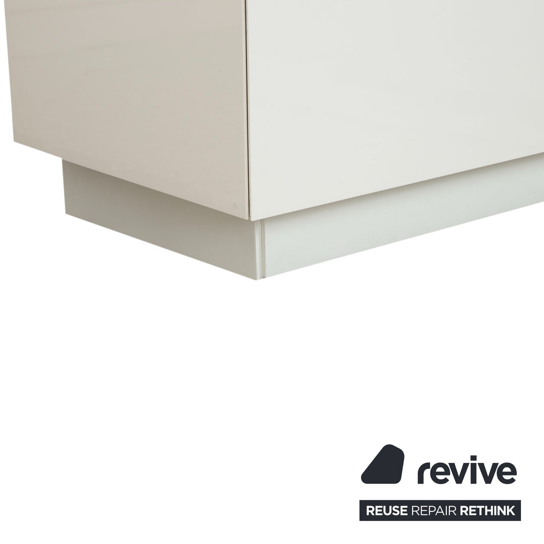 Interlübke Cube Sideboard Kommode Weiß hochglänzend Holz