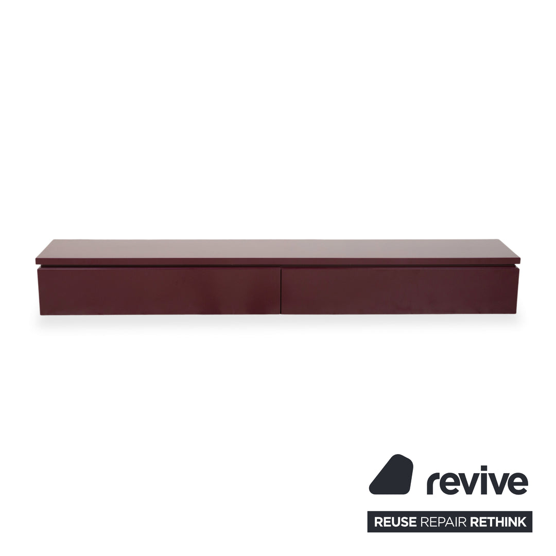 Interlübke Cube Sideboard Lilac Aubergine Wall-Mounted Board