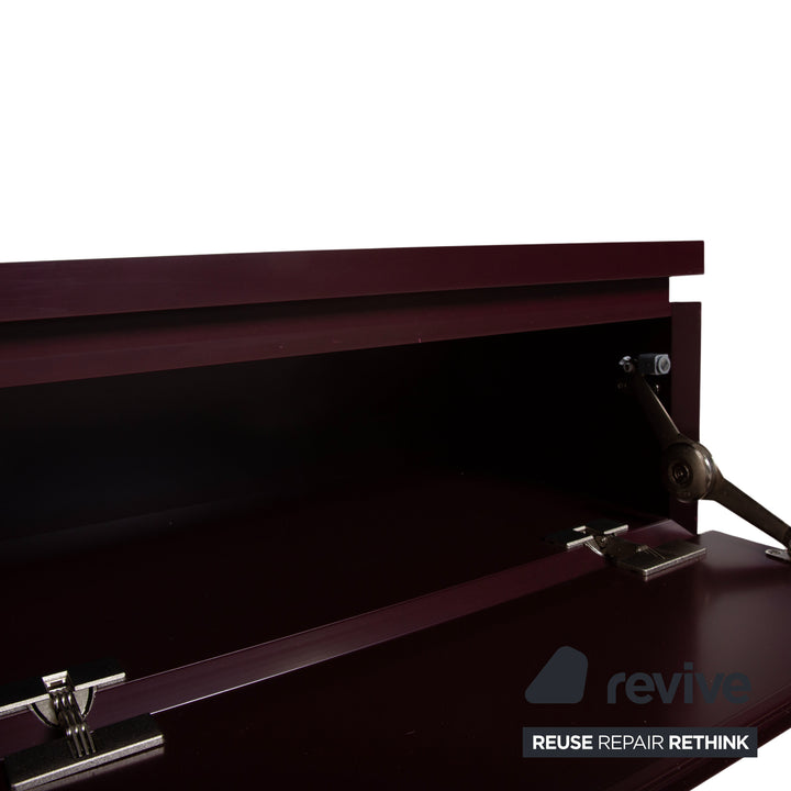 Interlübke Cube Sideboard Lilac Aubergine Wall-Mounted Board