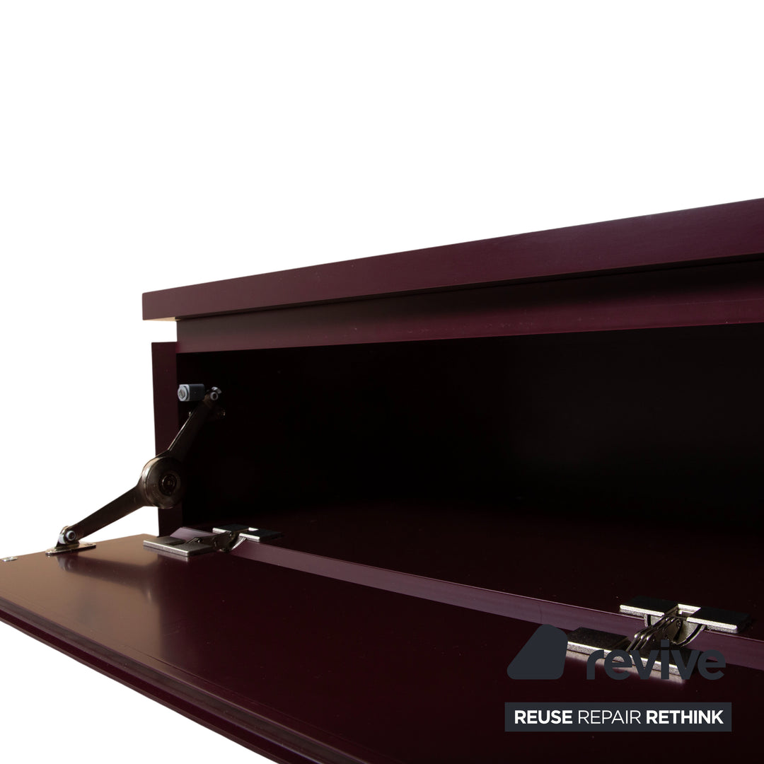 Interlübke Cube Sideboard Lilac Aubergine Wall-Mounted Board