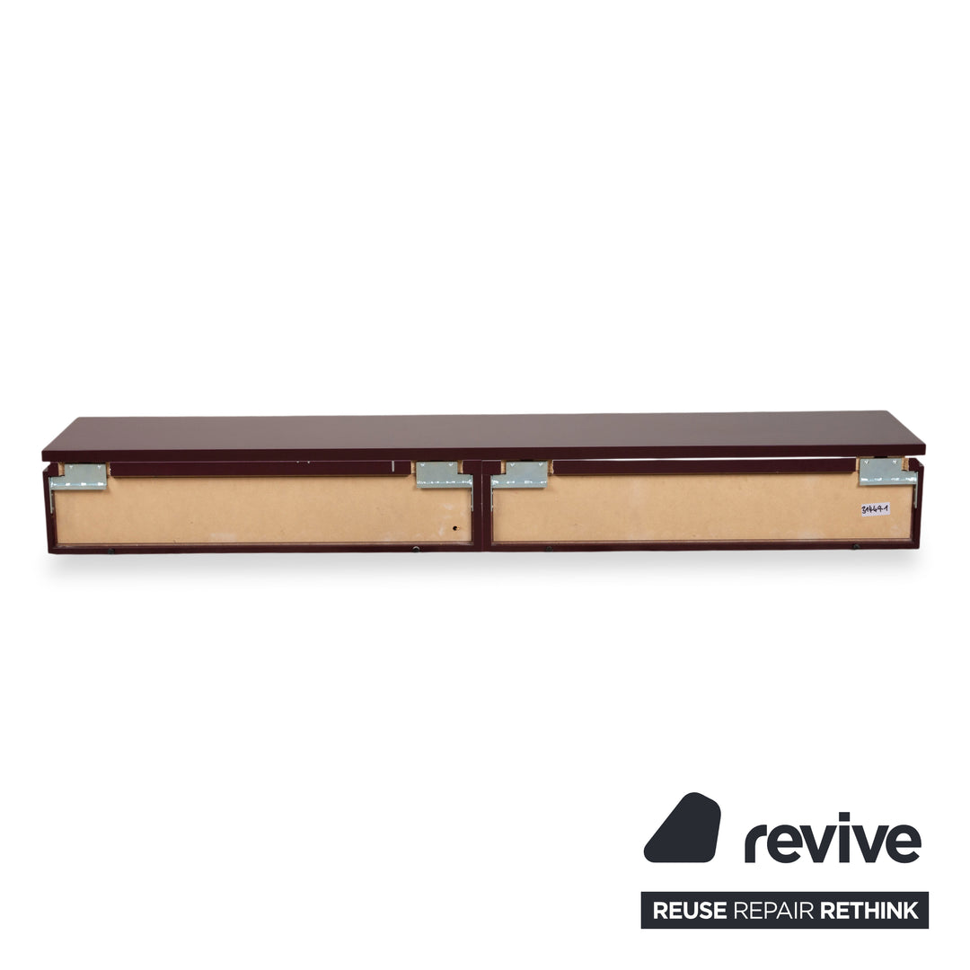 Interlübke Cube Sideboard Lilac Aubergine Wall-Mounted Board