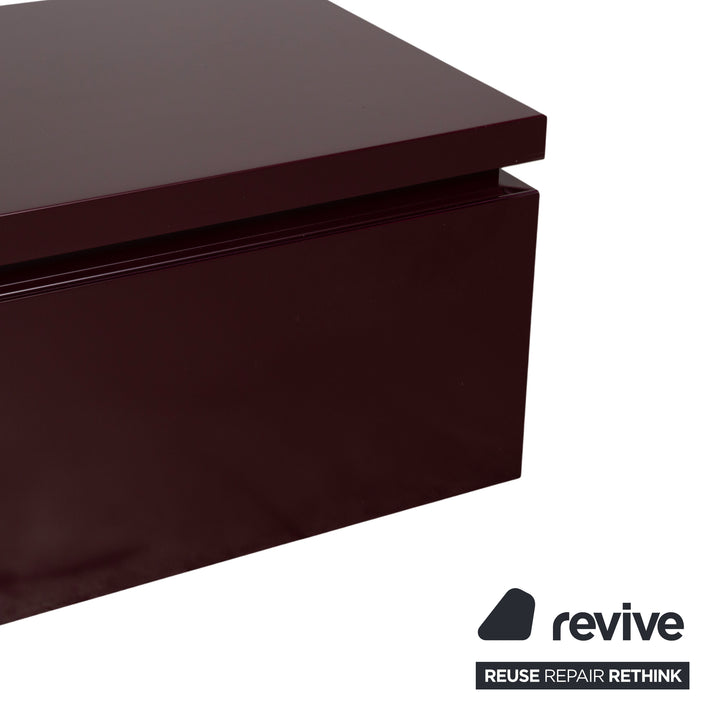 Interlübke Cube Sideboard Lilac Aubergine Wall-Mounted Board
