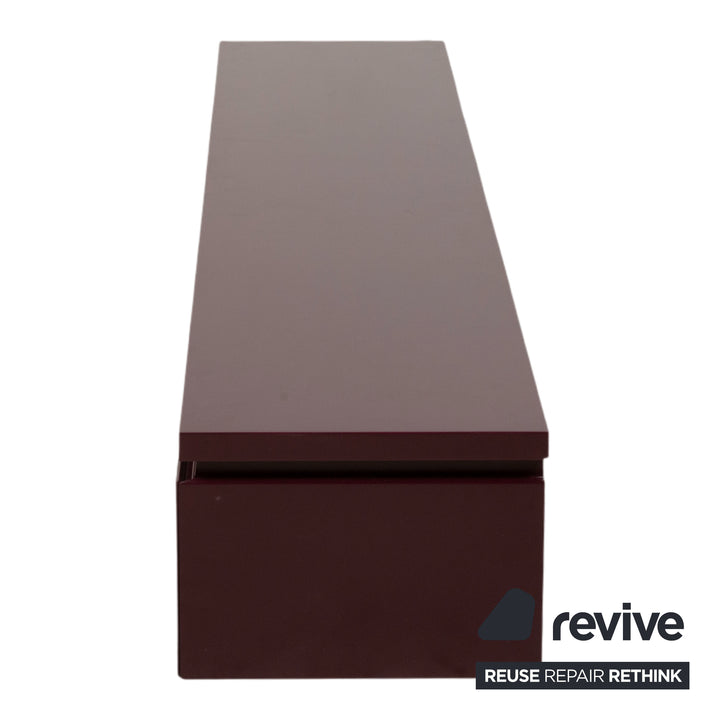 Interlübke Cube Sideboard Lilac Aubergine Wall-Mounted Board