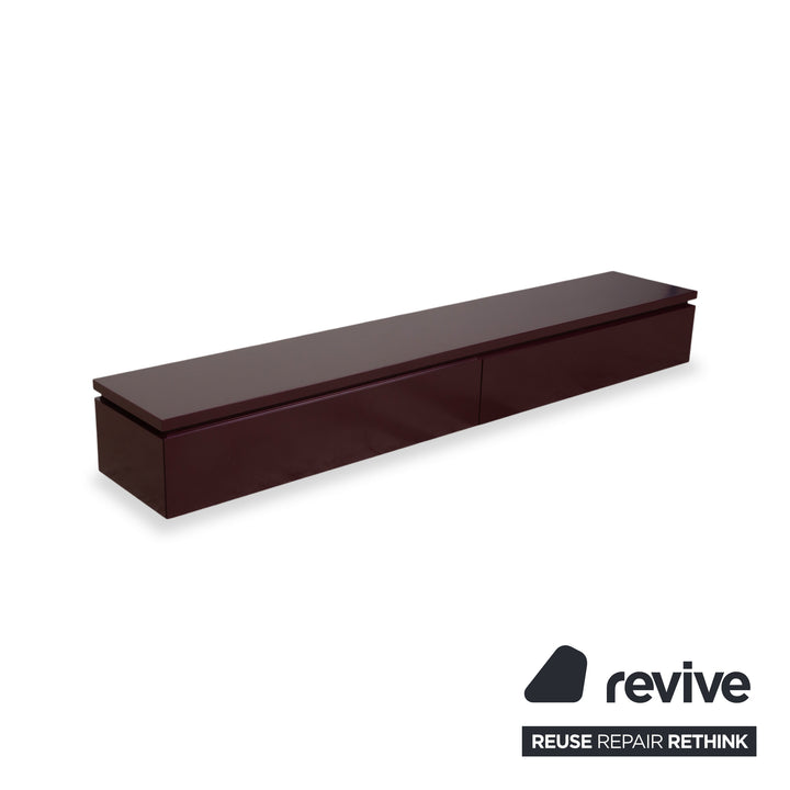 Interlübke Cube Sideboard Lilac Aubergine Wall-Mounted Board