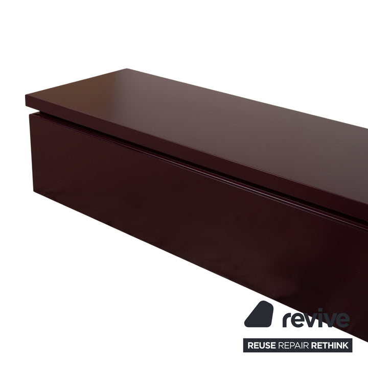 Interlübke Cube Sideboard Lilac Aubergine Wall-Mounted Board